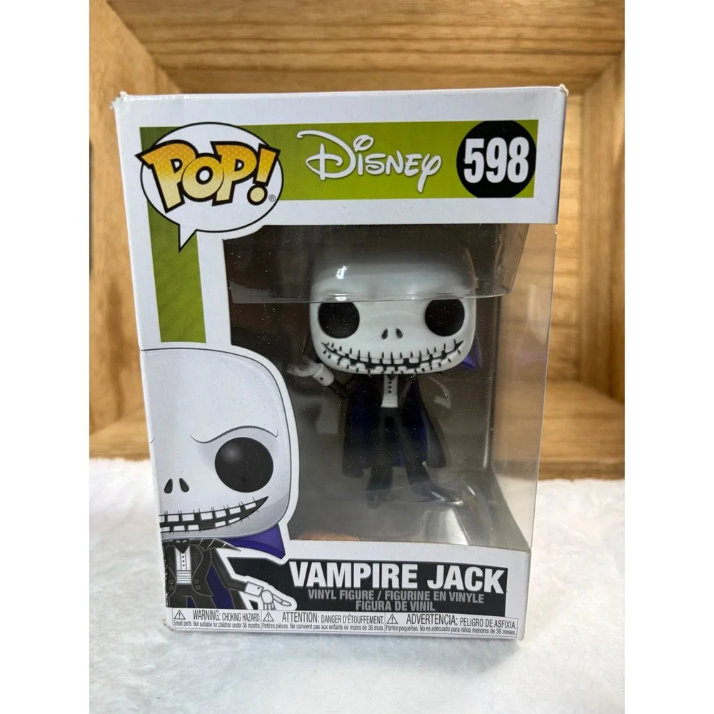 Funko Pop Disney Vampire Jack Skellington 598 Nightmare Before Christmas Figure
